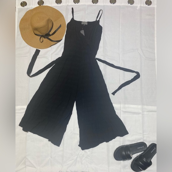 Michael Stars Wide Leg Cropped Jump Suit XS - Picture 4 of 5